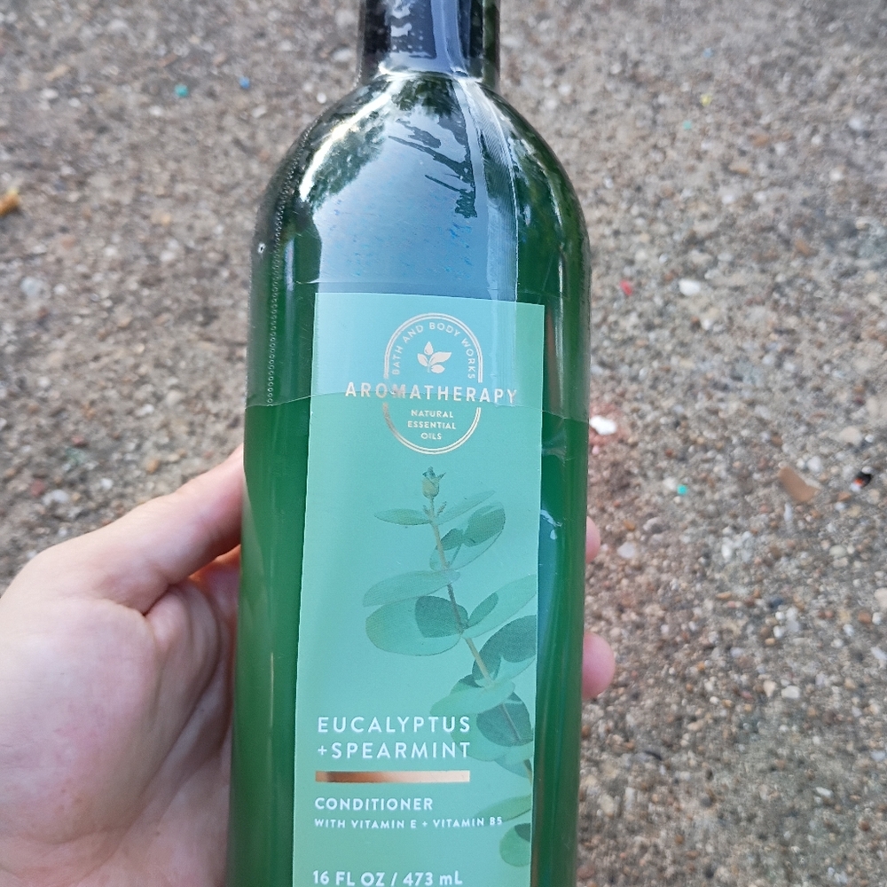 New Bath & Body Works Eucalyptus Spearmint Conditioner 16.oz Full Size